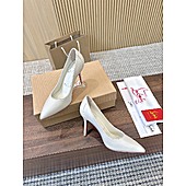 US$107.00 Christian Louboutin 10cm High-heeled shoes for women #793836
