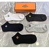 US$20.00 HERMES Socks 5pcs sets #794590