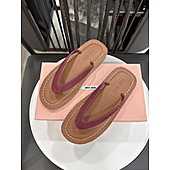 US$65.00 MiuMiu Shoes for MIUMIU Slipper shoes for women #794749