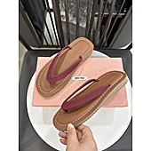 US$65.00 MiuMiu Shoes for MIUMIU Slipper shoes for women #794749