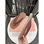 US$65.00 MiuMiu Shoes for MIUMIU Slipper shoes for women #794749
