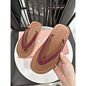 US$65.00 MiuMiu Shoes for MIUMIU Slipper shoes for women #794749