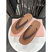 US$65.00 MiuMiu Shoes for MIUMIU Slipper shoes for women #794750