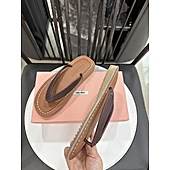 US$65.00 MiuMiu Shoes for MIUMIU Slipper shoes for women #794750