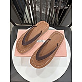 US$65.00 MiuMiu Shoes for MIUMIU Slipper shoes for women #794750