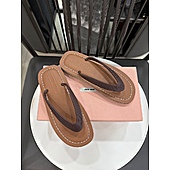 US$65.00 MiuMiu Shoes for MIUMIU Slipper shoes for women #794750