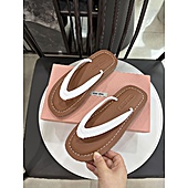 US$65.00 MiuMiu Shoes for MIUMIU Slipper shoes for women #794751