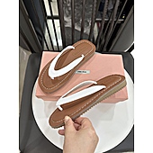US$65.00 MiuMiu Shoes for MIUMIU Slipper shoes for women #794751