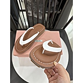 US$65.00 MiuMiu Shoes for MIUMIU Slipper shoes for women #794751