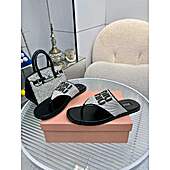 US$73.00 MiuMiu Shoes for MIUMIU Slipper shoes for women #794760