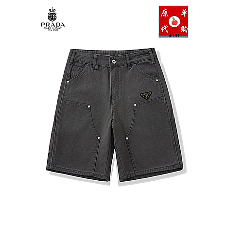 Prada Jeans for Prada Short Jeans for men #794993 replica