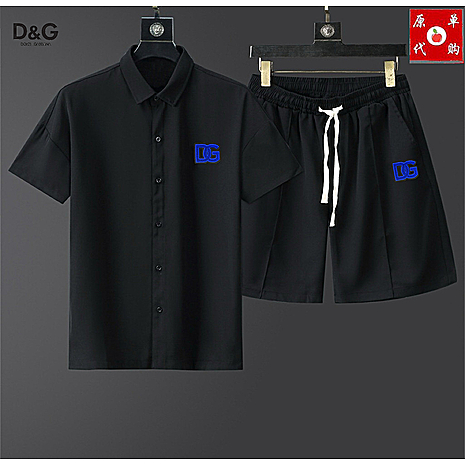 D&G Tracksuits for D&G short tracksuits for men #795088 replica