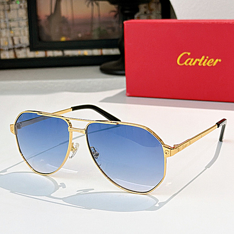 cartier AAA+ Sunglasses #796109 replica