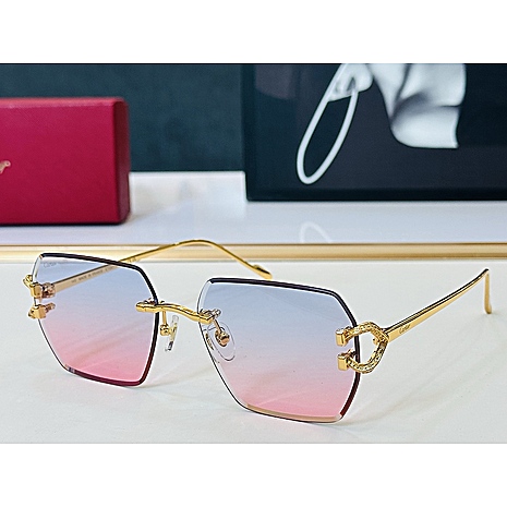 cartier AAA+ Sunglasses #796173 replica