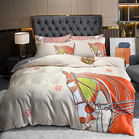 HERMES Bedding sets 4pcs #798683 replica