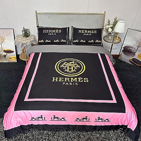 HERMES Bedding sets 4pcs #798689 replica