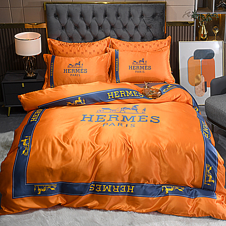 HERMES Bedding sets 4pcs #798694 replica