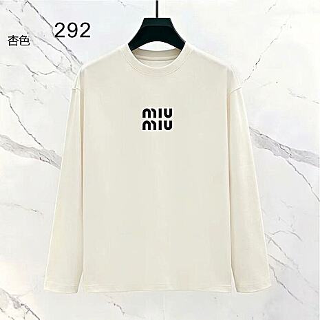 MIUMIU Long-Sleeved T-Shirts for Men #799079 replica