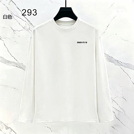 MIUMIU Long-Sleeved T-Shirts for Men #799083 replica