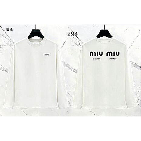 MIUMIU Long-Sleeved T-Shirts for Men #799086 replica