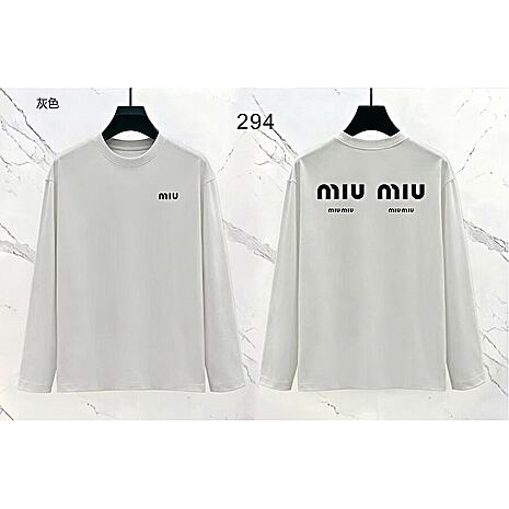 MIUMIU Long-Sleeved T-Shirts for Men #799087 replica
