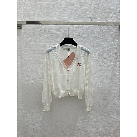 MIUMIU Long-Sleeved T-Shirts for Women #799097 replica