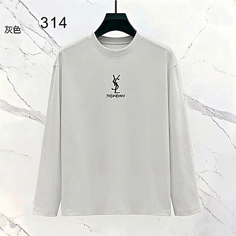 YSL Long-Sleeved T-shirts for MEN #799157 replica