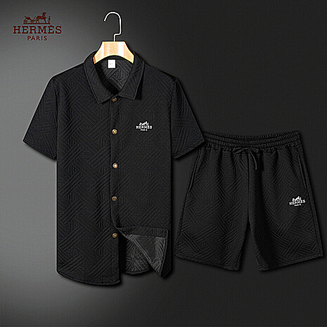 HERMES Tracksuits for HERMES Short Tracksuit for men #799898 replica