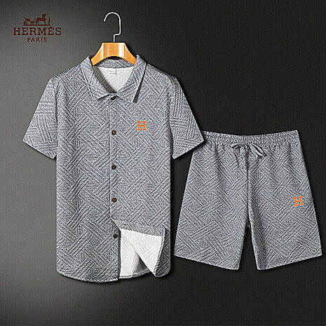 HERMES Tracksuits for HERMES Short Tracksuit for men #799903 replica