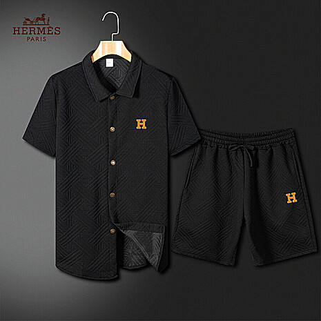 HERMES Tracksuits for HERMES Short Tracksuit for men #799904 replica