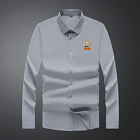 HERMES shirts for HERMES long sleeved shirts for men #799914 replica