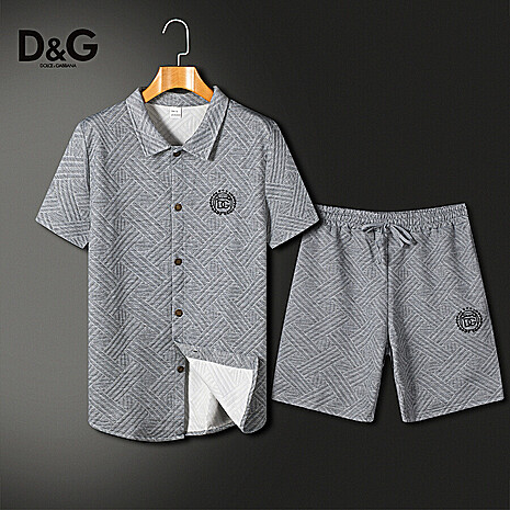 D&G Tracksuits for D&G short tracksuits for men #800097 replica