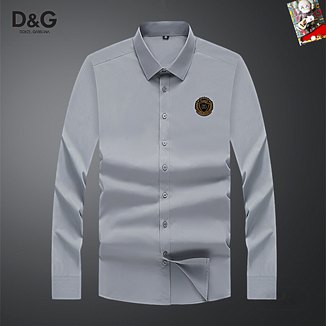 D&G Shirts for D&G Long-Sleeved Shirts For Men #800102 replica