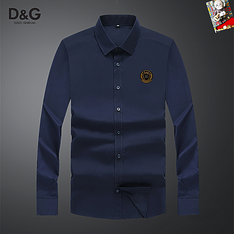 D&G Shirts for D&G Long-Sleeved Shirts For Men #800103 replica