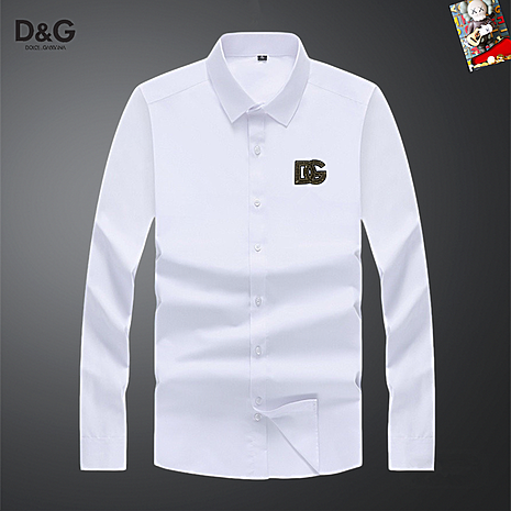 D&G Shirts for D&G Long-Sleeved Shirts For Men #800109 replica