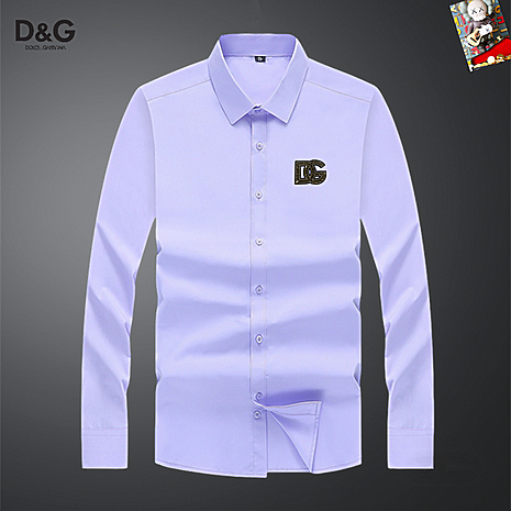 D&G Shirts for D&G Long-Sleeved Shirts For Men #800112 replica