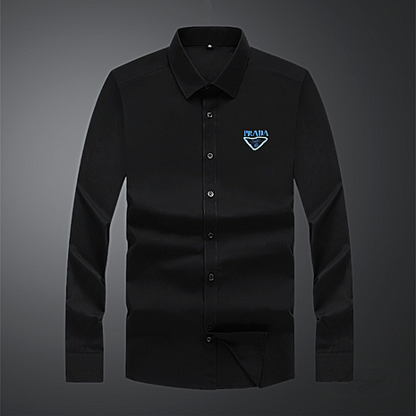 Prada Shirts for Prada long-sleeved shirts for men #800153 replica