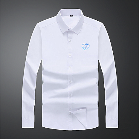 Prada Shirts for Prada long-sleeved shirts for men #800154 replica