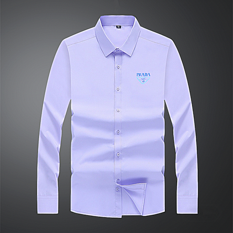 Prada Shirts for Prada long-sleeved shirts for men #800156 replica