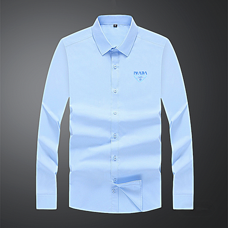 Prada Shirts for Prada long-sleeved shirts for men #800157 replica
