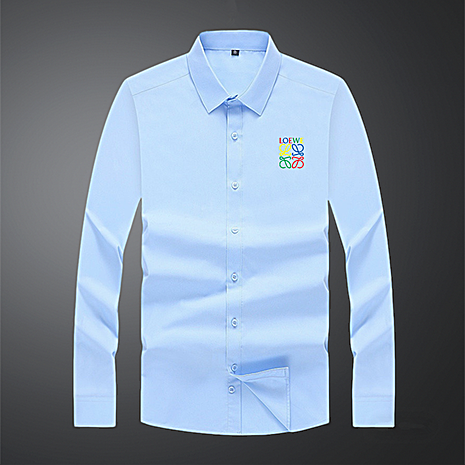 LOEWE shirts for LOEWE Long-Sleeved shirts for men #800228 replica