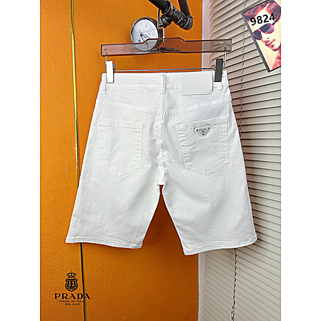 Prada Jeans for Prada Short Jeans for men #800687 replica