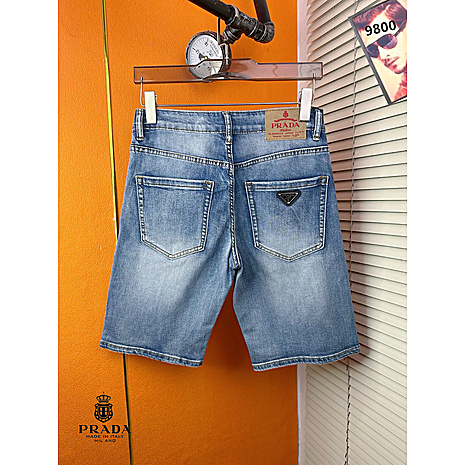 Prada Jeans for Prada Short Jeans for men #800688 replica