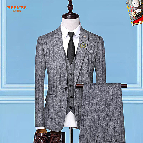 HERMES men's 3 piece Sets suits #800785 replica