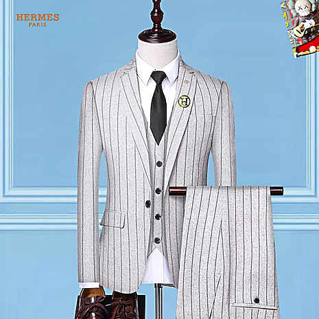 HERMES men's 3 piece Sets suits #800787 replica
