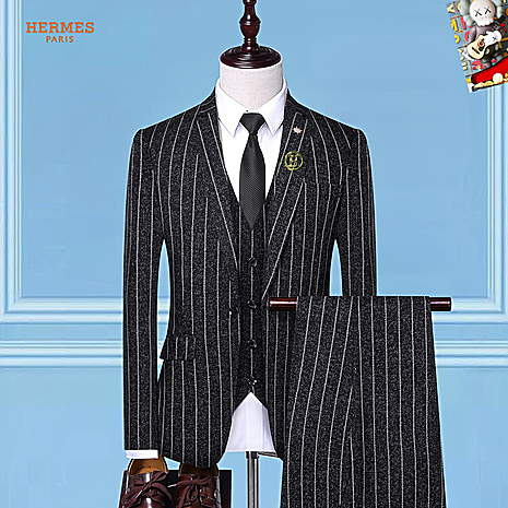 HERMES men's 3 piece Sets suits #800788 replica