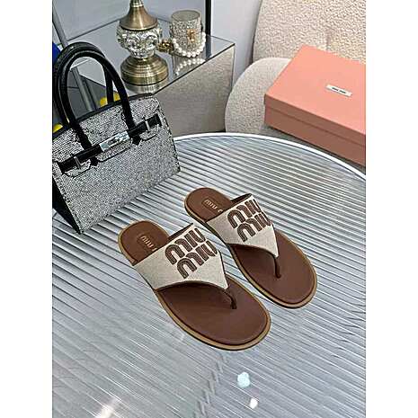MiuMiu Shoes for MIUMIU Slipper shoes for women #801466 replica