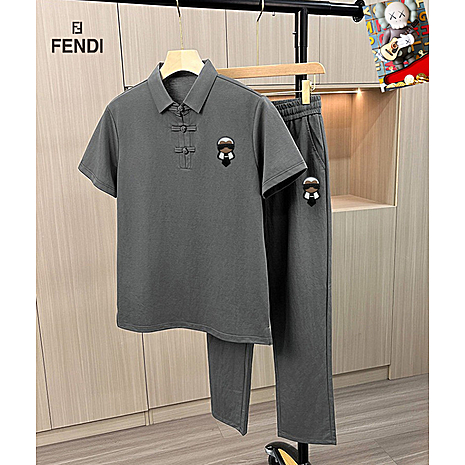 Fendi Tracksuits for men #801577 replica