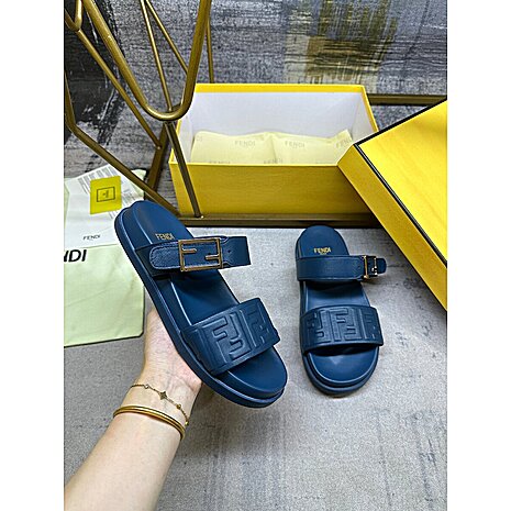 Fendi shoes for Fendi slippers for women #802362 replica