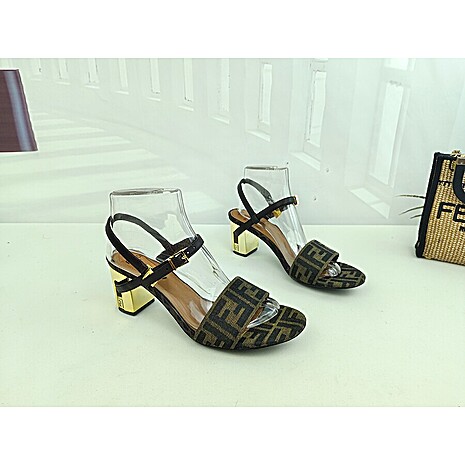 Fendi 6.5cm High-heeled shoes for women #802366 replica